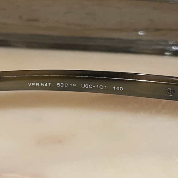 PRADA Matte Black/Silver Eyeglasses Frames - Picture 9 of 11